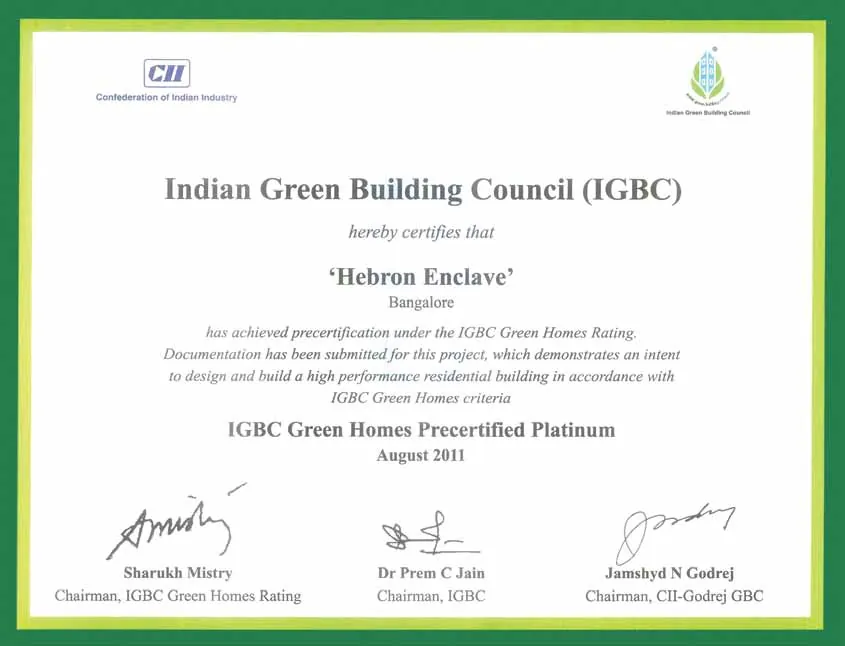 IGBC Green Homes