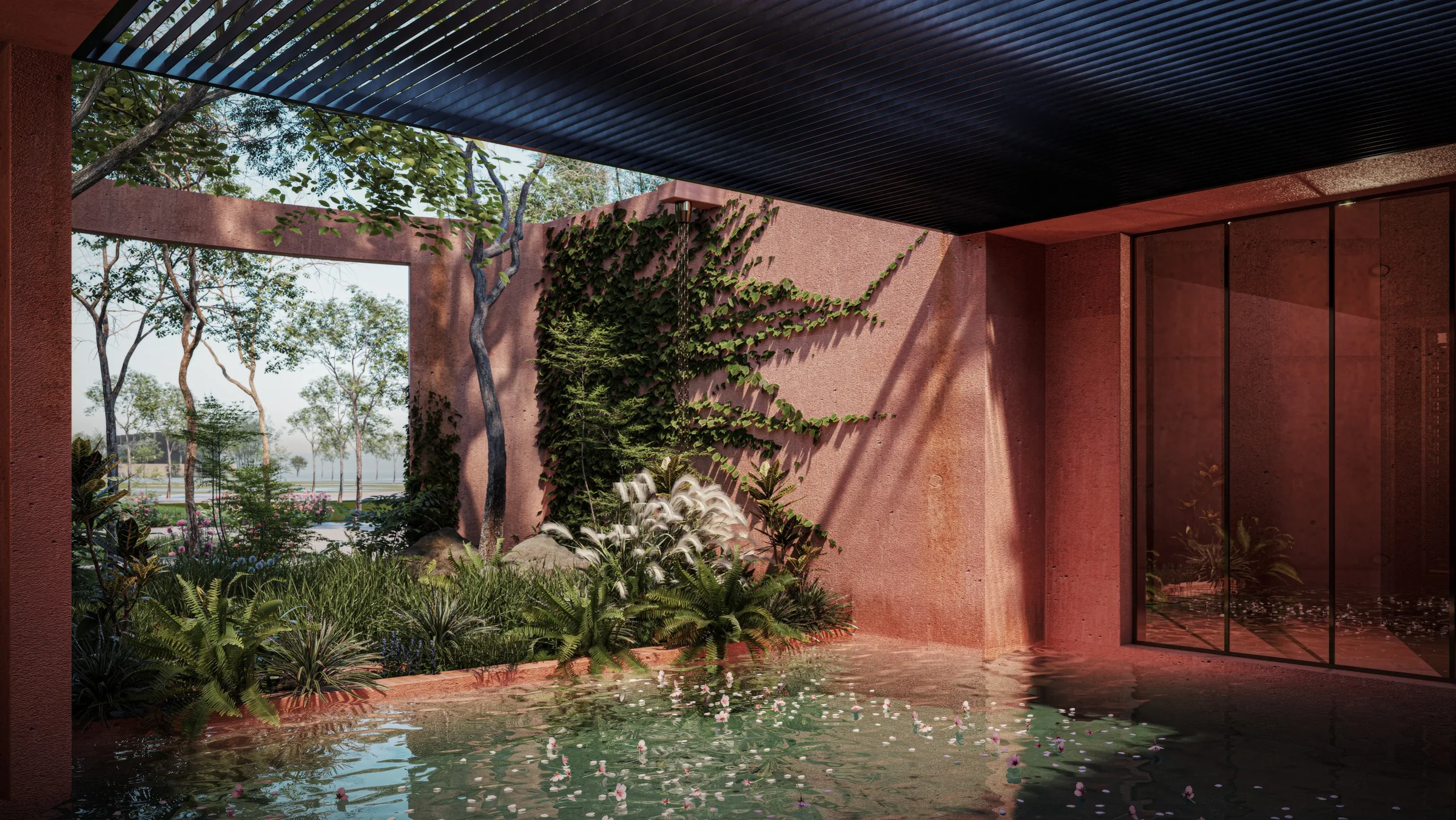 Cottage water court